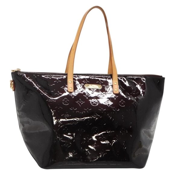 LOUIS VUITTON Monogram Vernis Bellevue GM Tote Bag Amarante M93589 Auth yk18864 - Picture 1 of 16